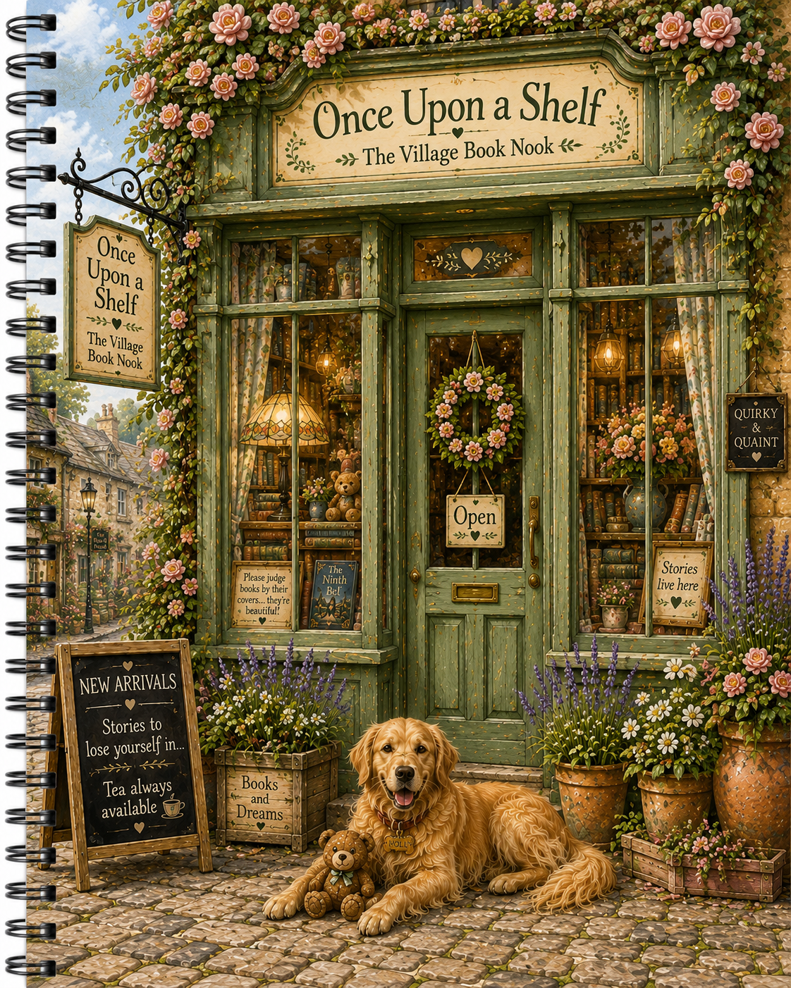 Once upon a shelf Notebook