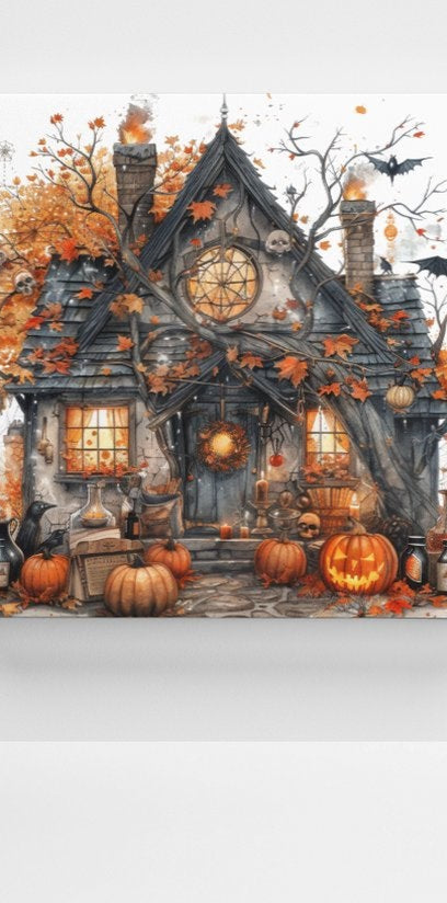 Samhain House Canvas Print