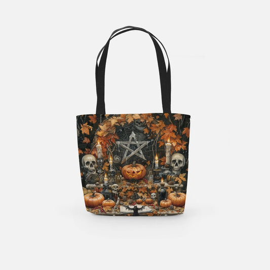 Samhain Pentagram & Pumpkins Fashion Bag