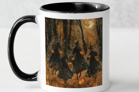 Samhain Witches in Woods Mug