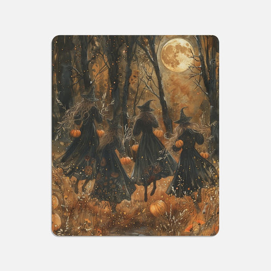 Samhain Witches in Woods Throw