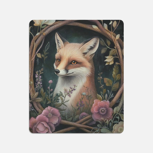Woodland Friend Fox Throw