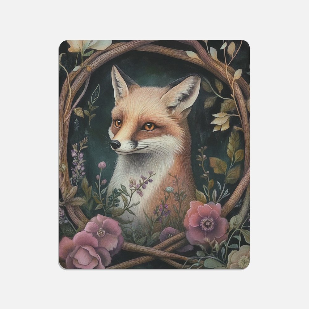 Woodland Friend Fox Canvas Print