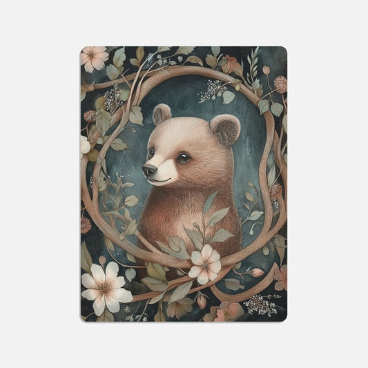 Woodland Friend Bear Canvas Print