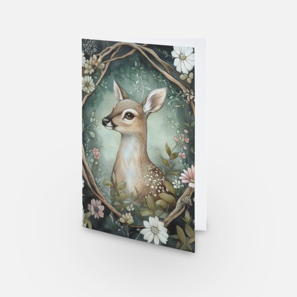 Woodland Friend Deer Card