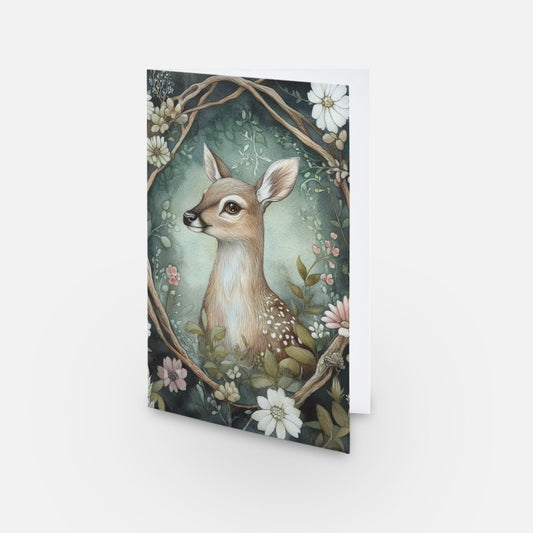 Woodland Friend Deer Card