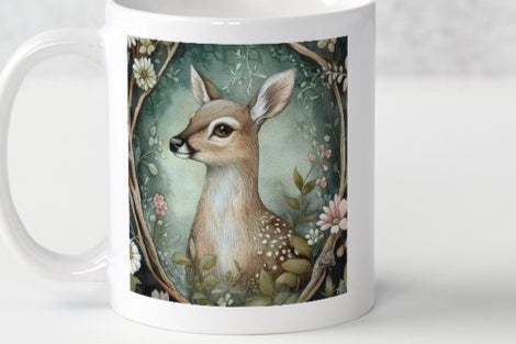Woodland Friend Deer Mug