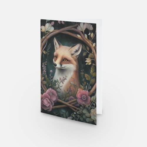 Woodland Friend Fox Card