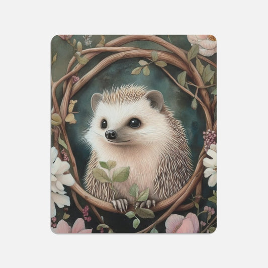 Woodland Friend Hedgehog Canvas Print