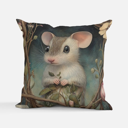 Woodland Friend Mouse Cushion