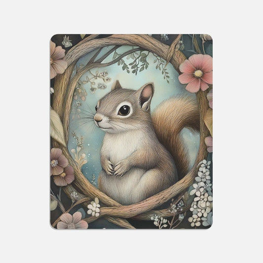 Woodland Friend Squirrel Canvas Print