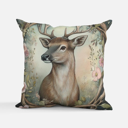 Woodland Friend Stag Cushion