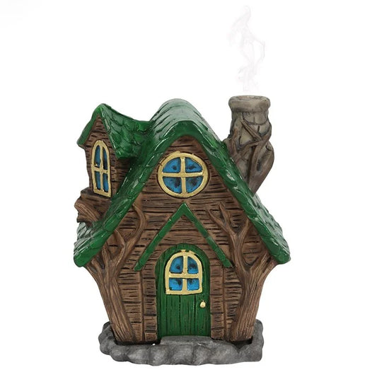 INCENSE CONE BURNER WOODY LODGE BY LISA PARKER WITH FREE CONES