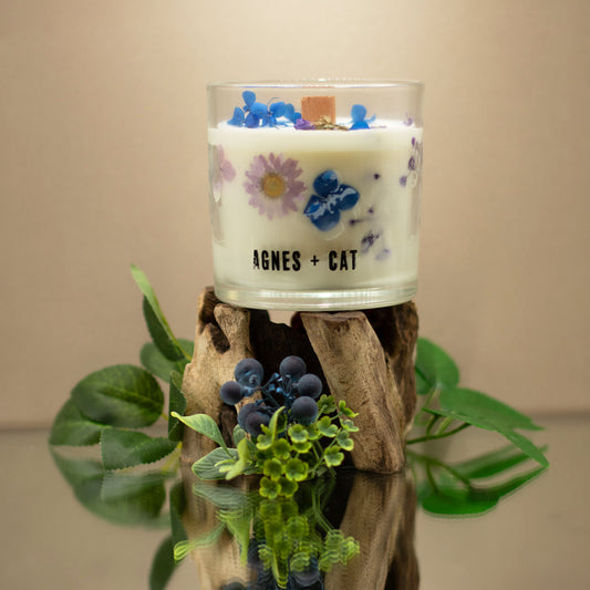 Agnes + Cat Extra Large Crackle Soy Candle - Moorland