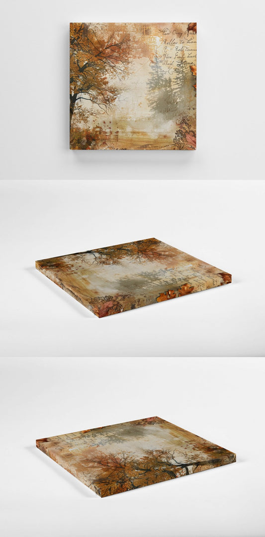 Autumn Forest 1 Canvas Print