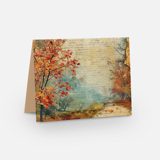 Autumn Forest 2 Notecards - Pack of 5