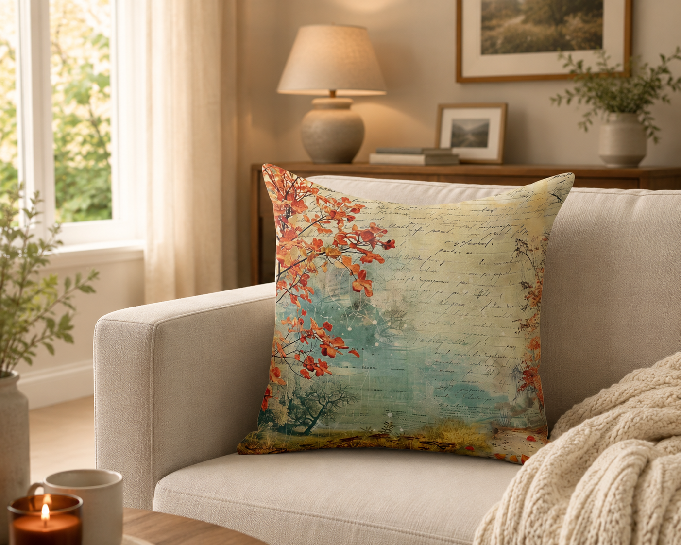Autumn Forest 2 Cushion