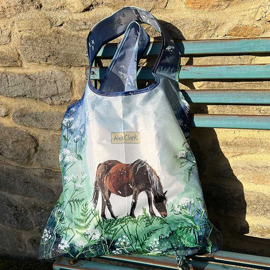 Shopping Bag - Reusable - Horse and Cow Parsley