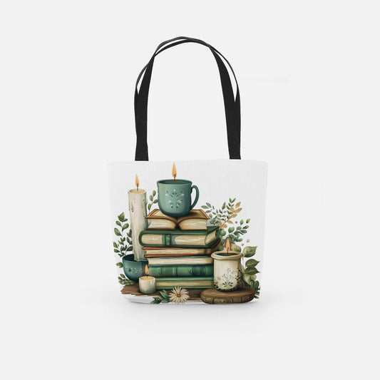 Book Lovers with Cup Fashion Bag