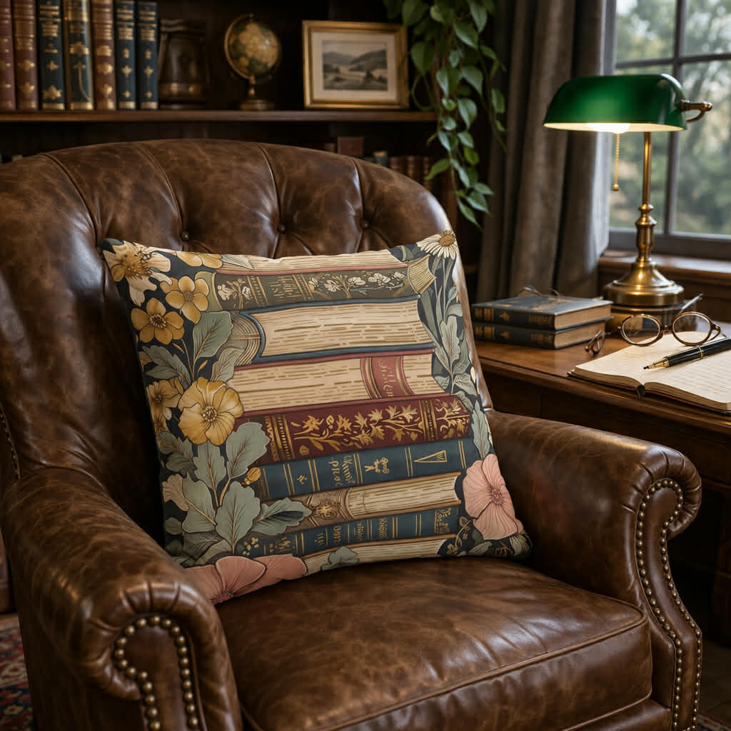 Book Lovers 2 Cushion