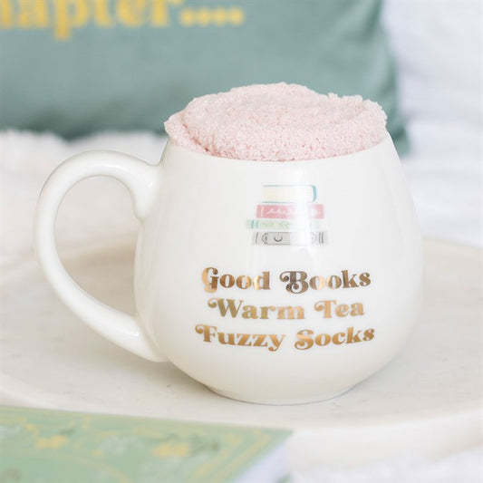GOOD BOOKS MUG AND SOCKS SET