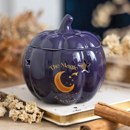 THE MAGIC IS IN YOU PUMPKIN OIL BURNER