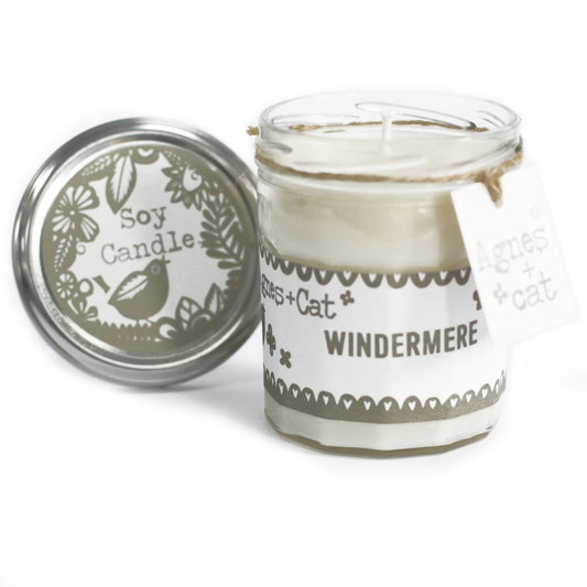 Candle - Jam Jar - WINDERMERE