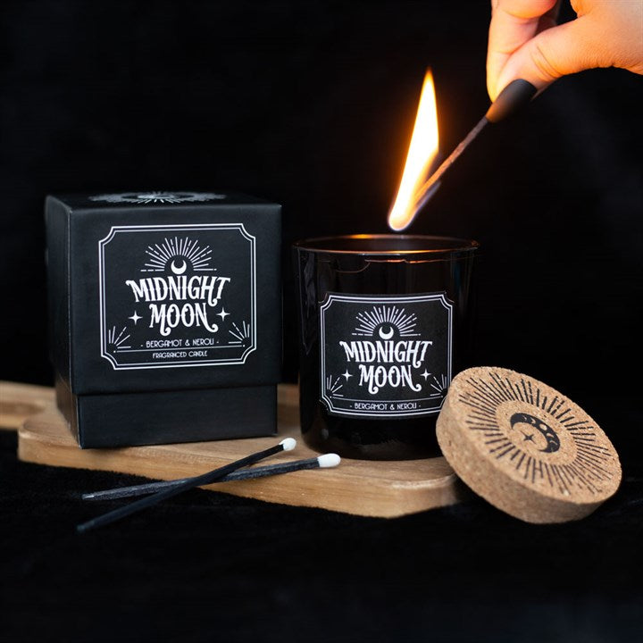 CANDLE - MIDNIGHT MOON BERGAMOT & NEROLI