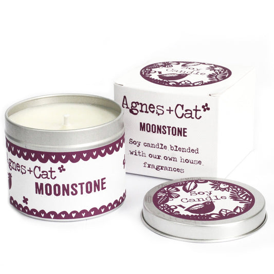 Soy Wax Tin Candle - Moonstone