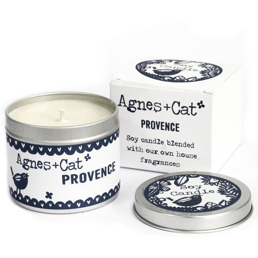 Soy Wax Tin Candle - Provence