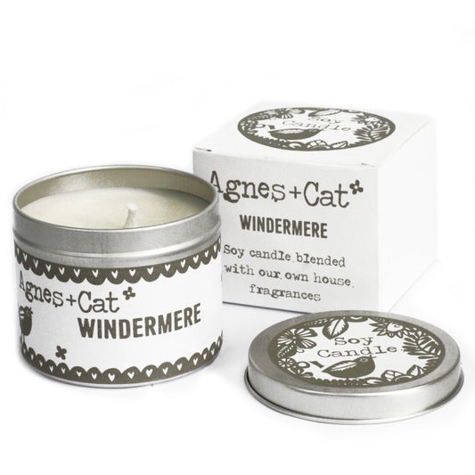 Soy Wax Tin Candle - Windermere