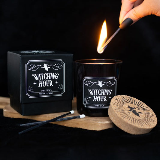 CANDLE - WITCHING HOUR WHITE SAGE