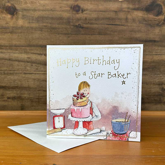 Card - Star Baker Birthday