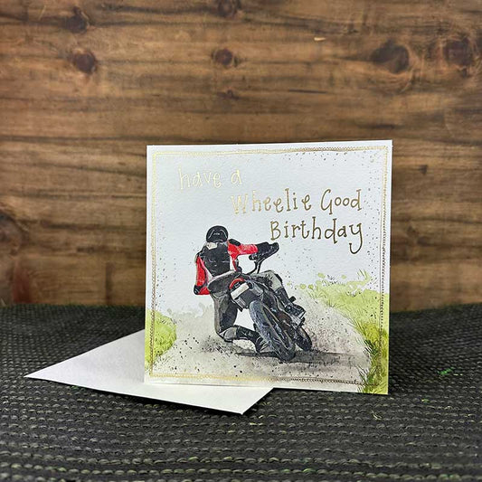 Card - Motorcyclist Birthday