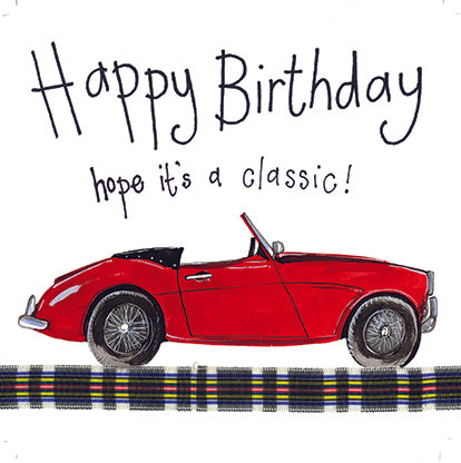 Card - Classic Car Birthday