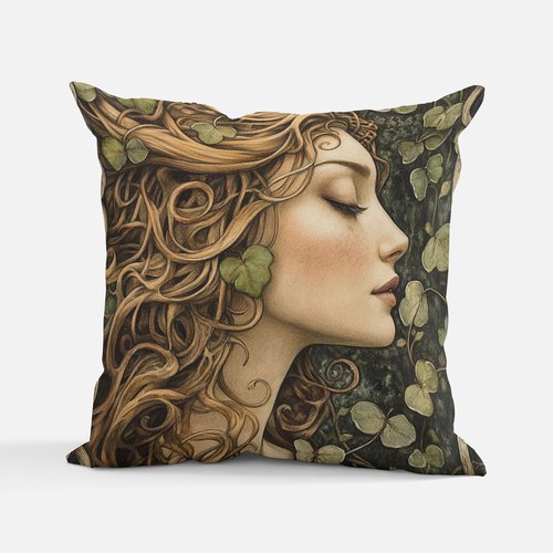 Celtic Magic Girl Cushion