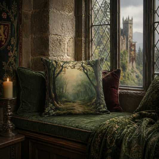 Celtic Magic Forest Cushion