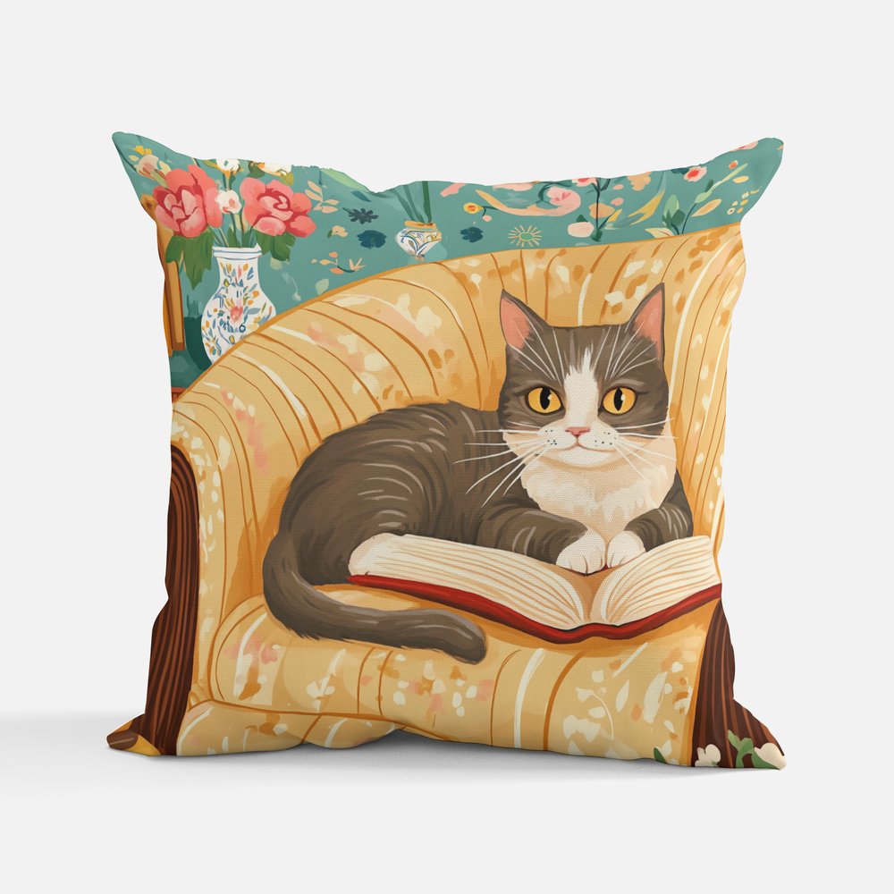 Cosy Cats Tuxedo Cushion