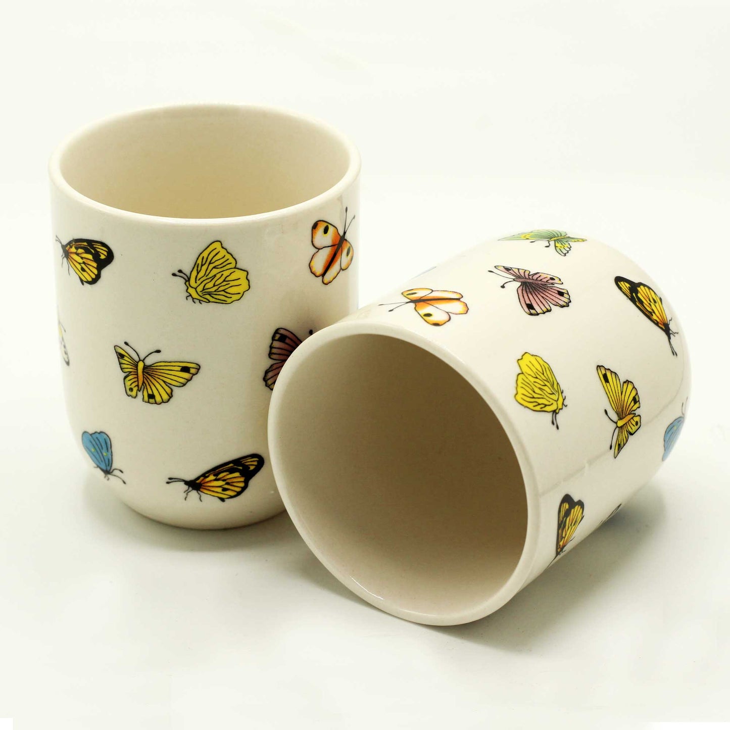 Herbal Tea Cup - Butterflies