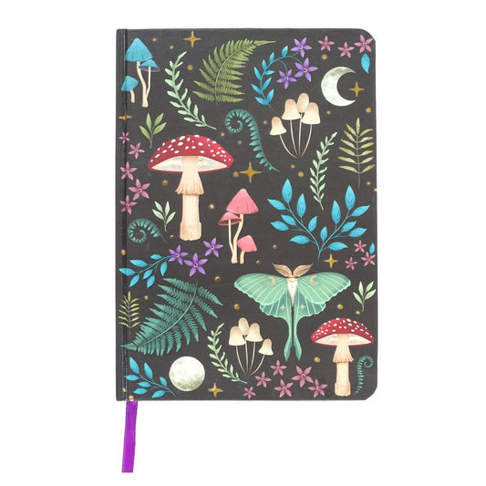 NOTEBOOK -  DARK FOREST PRINT