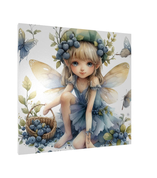 Blueberry Fairy Canvas Print