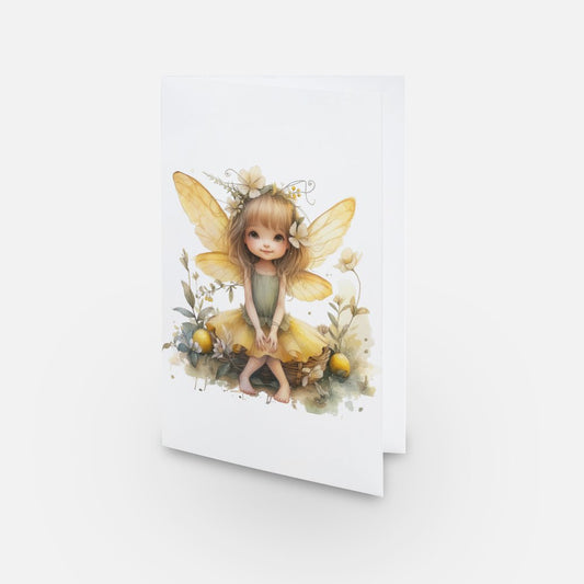 Lemon Fairy Greeting Card