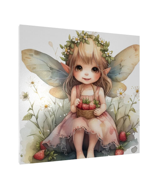 Strawberry Fairy Canvas Print