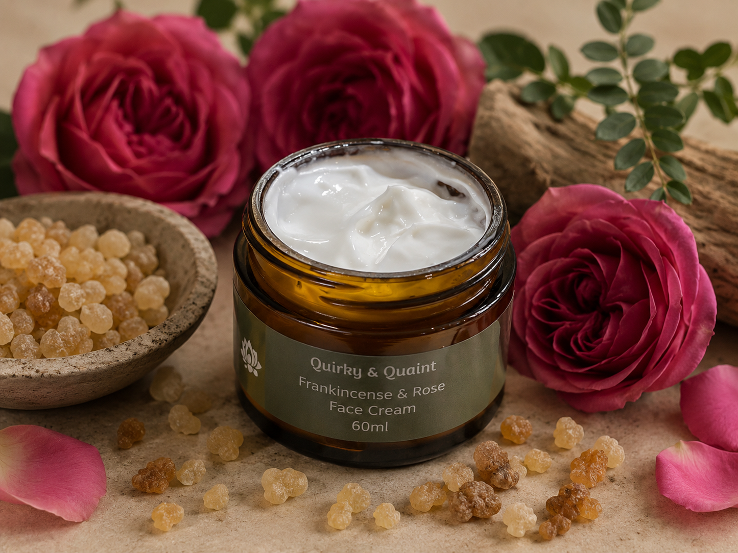 Frankincense & Rose Face Cream 60ml