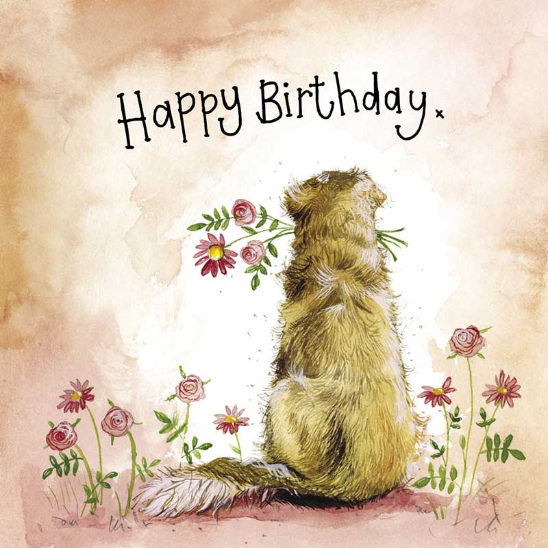 Card - Goldie Happy Birthday
