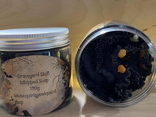 Graveyard Shift Whipped Soap 120g