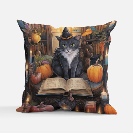 Halloween Cat Cushion 4