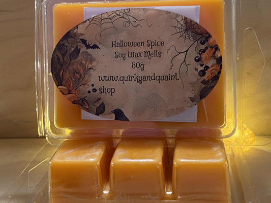 Halloween Spice Handmade Soy Wax Melts 80g