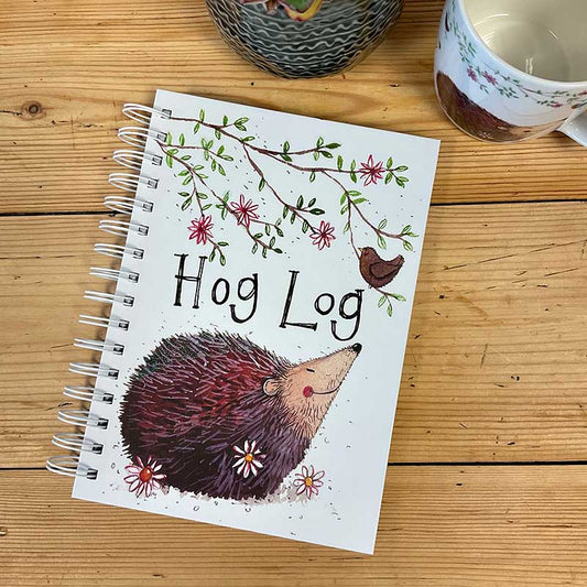 Spiral Journal - Hog Log Hedgehog