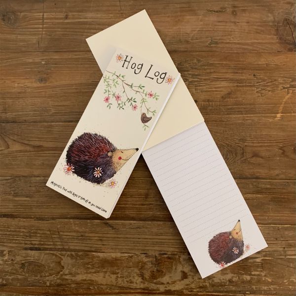 Magnetic To Do Lists - Hog Log Hedgehog